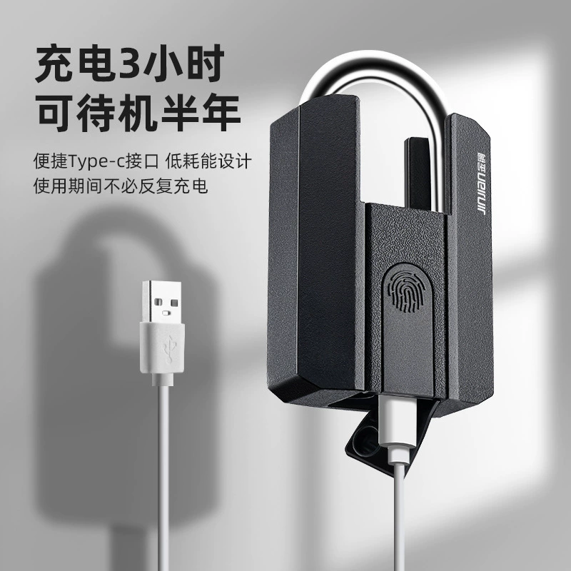 TTLOCK Tongtong electronic lock fingerprint padlock password Bluetooth remote smart lock outdoor waterproof home store