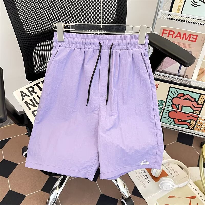 Pantalones cortos de paracaidista de secado rápido al aire libre de la NASA Pantalones cortos de cinco puntos deportivos casuales de moda sueltos de verano americano para hombres Pantalones cortos transpirables