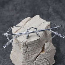 厂家网红复古小框圆框架眼镜新款TR90眼镜框复古高度数近视眼镜架