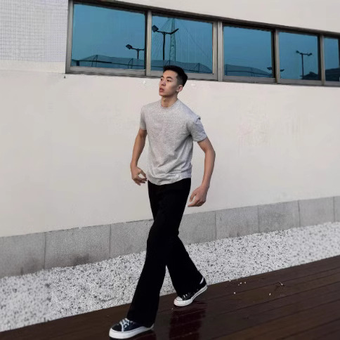 AUTICUP 7A Antibakterielle Schwarze Technologie Kurzarm Kühles, Feuchtigkeitsableitendes, Verbesserndes Basisshirt Sport Fitness Einfach_voghion.com