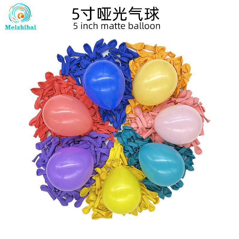 Customizado 5 pulgadas globo de grosor decoración de boda al por mayor balón objetivo de fiesta de cumpleaños decoración de accesorios de ojos set