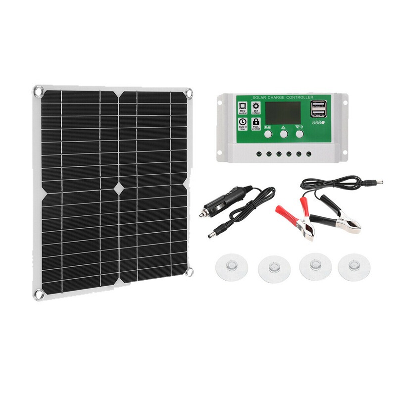 Cross-border dedicated 12W18V monocrystalline silicon flexible solar charging treasure outdoor photovoltaic panel component controller too