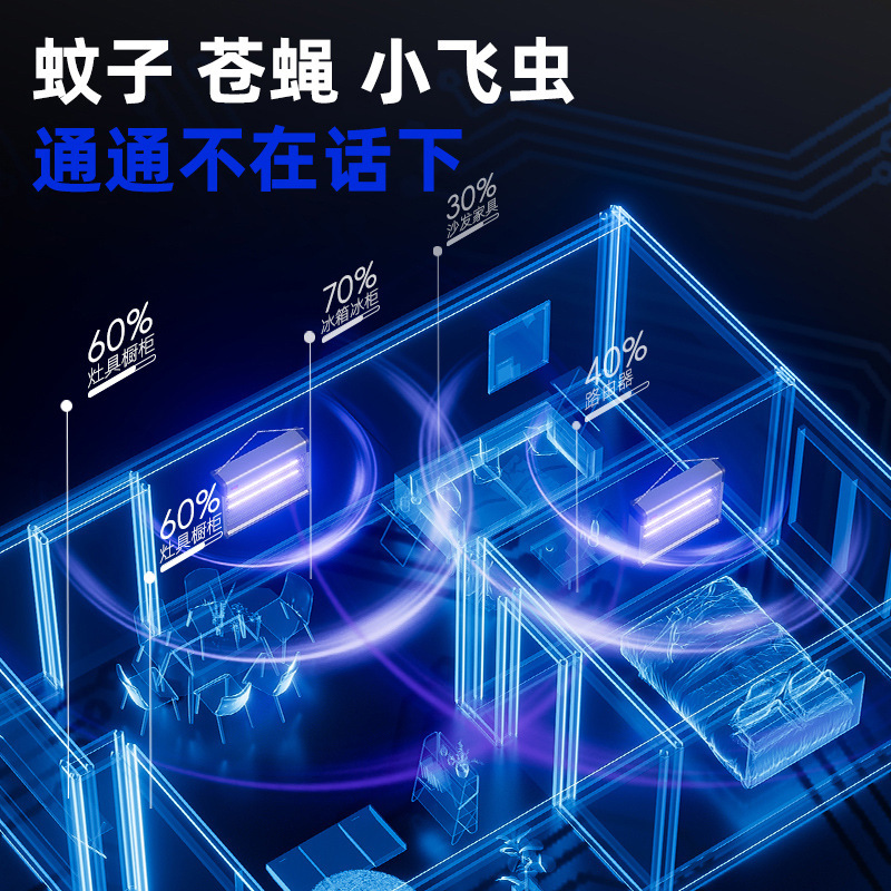 ババラ ハエ取りランプ レストランやホテル用 蚊取りランプ 業務用店舗 電撃蚊取りランプ 壁掛けハエ取り加工品|undefined