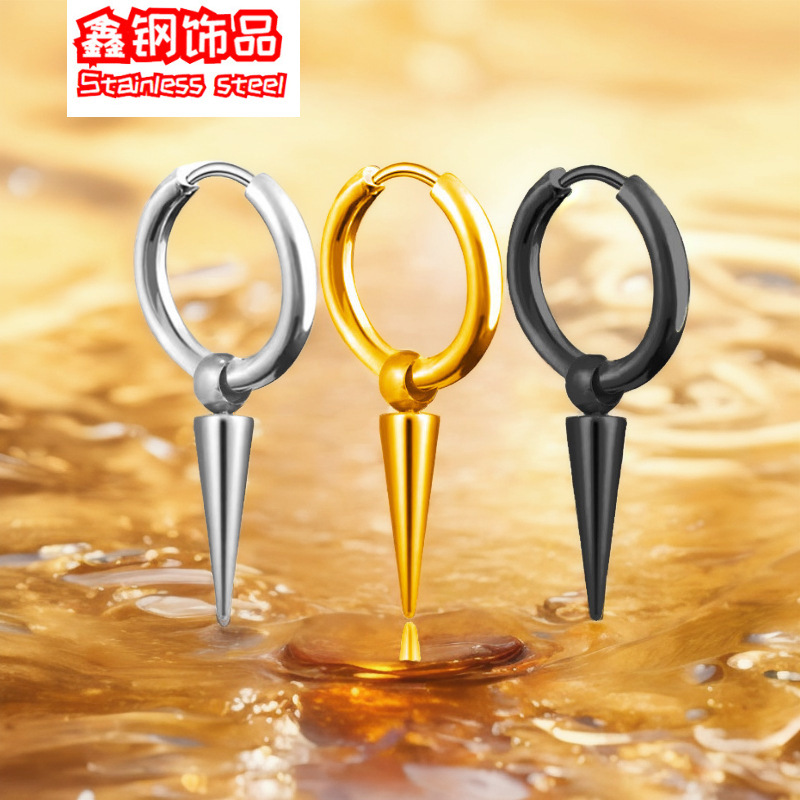 fashionable earrings stainless steel