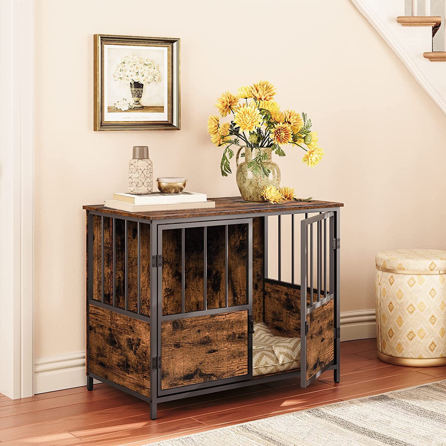 American village Amazon is dedicated to dog cage coffee tables