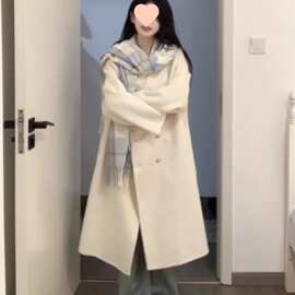 风衣年新款女小个子今年流行春秋赫本风外套大衣感中长款