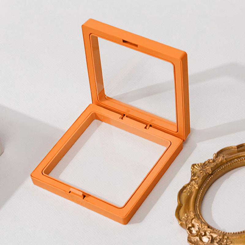 Naranja y amarillo; 7*7*2cm