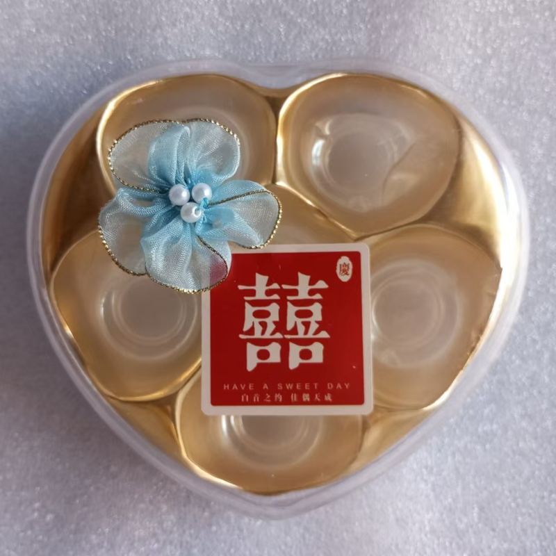 适用于费列罗瑞士莲芭囍巧克力分装喜糖盒心形礼物盒龙珠茶芝麻丸|undefined