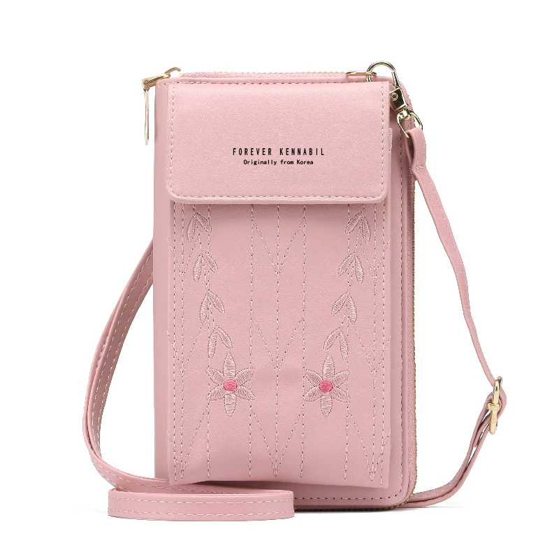Capacious small universal long wallet, one-shoulder bag, bag strap, 2022 collection, Korean style
