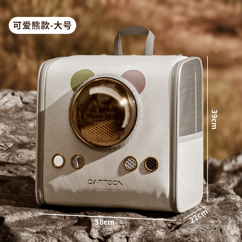 新型猫バッグ携帯外出ペットバッグ大容量猫犬宇宙室ランドセルリュックサック用品卸売り|undefined