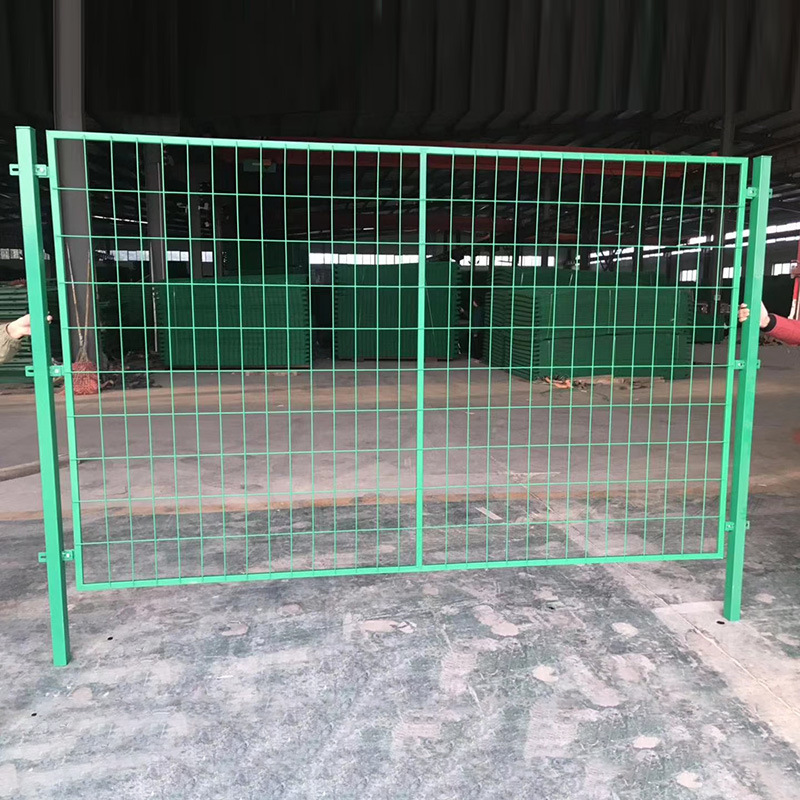 供应框架护栏网 高速公路铁路防护网施工护栏围挡防抛隔离围栏