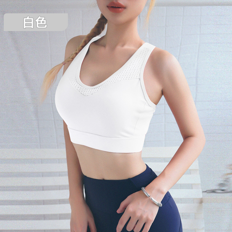 Fat mm talla grande ropa interior deportiva mujer reúne pechos grandes, espalda hermosa a prueba de golpes, chaleco de fitness para correr, sujetador de yoga anti-flacidez