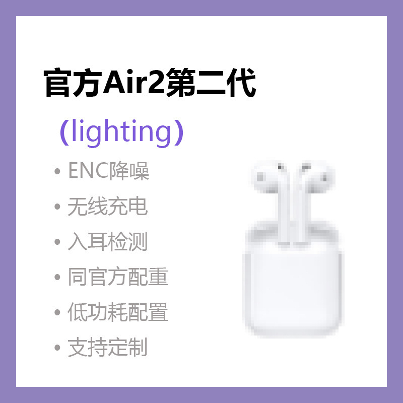 Android Apple Pro2 に適した真のノイズキャンセリングワイヤレス Bluetooth ヘッドセット、超長バッテリー寿命、フル機能、第 5 世代 TWS を搭載|undefined