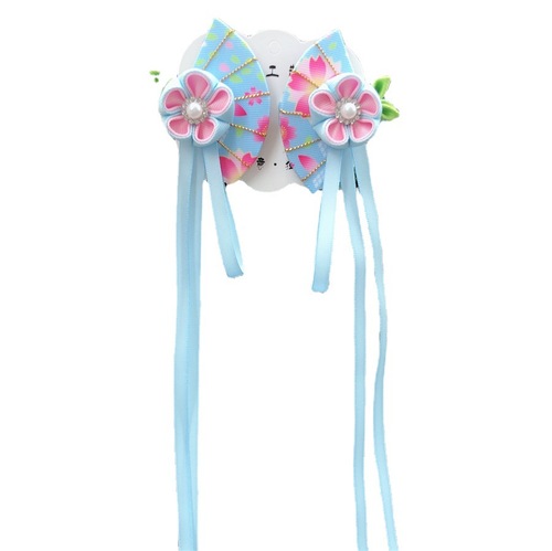 Retro hanfu headdress flower hairpin secondary kimono deserve to act the role of Japanese kimono yukata headdress flower children dance to the clamp