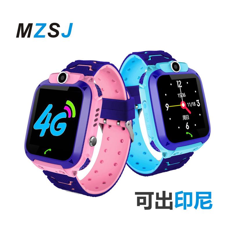 Cross-border 4G Multilingual Q12B Photographic Waterproof Video Q19 Call Children GPS Smart Location Phone Watch