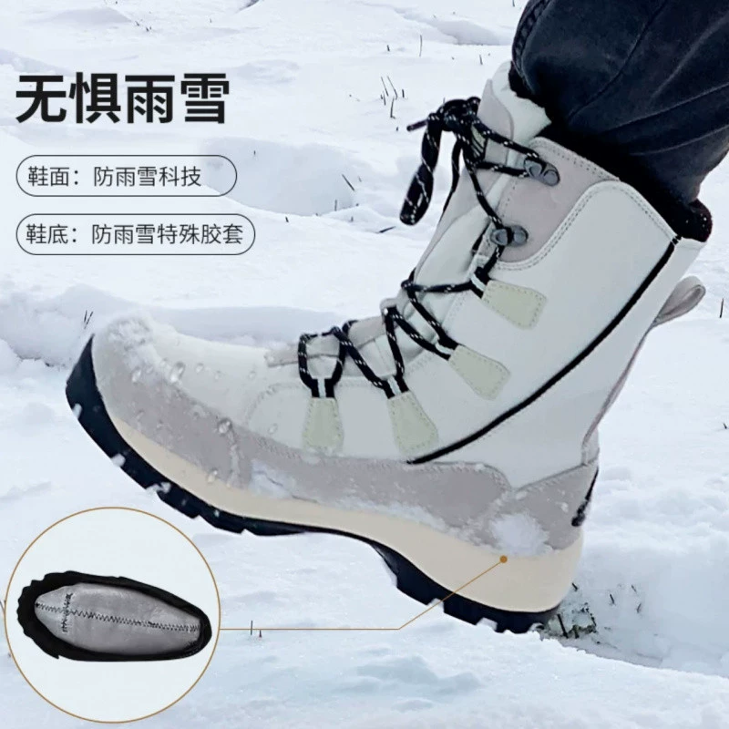 Non-slip warm boots, shoes