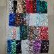 38 color 5mm Elastic Bubble embroidered mesh sequin cloth cocktail dress shoes material headdress children's clothing embroidered sequin fabric
