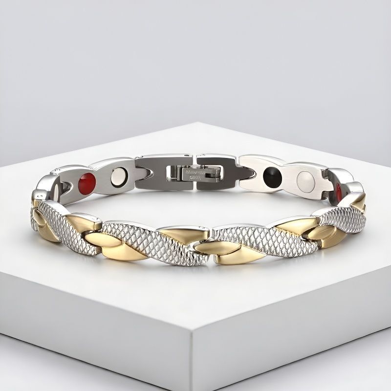 Jinchen Fashion Men's Magnetic Dragon Pattern Bracelet European and American Simple and Stylish Couple's Personalized Bracelet Cross-Border Bracelet Jinchen Fashion Men's Magnetic Dragon Pattern Bracelet European and American Simple and Stylish Couple's Personalized Bracelet Cross-Border Bracelet
