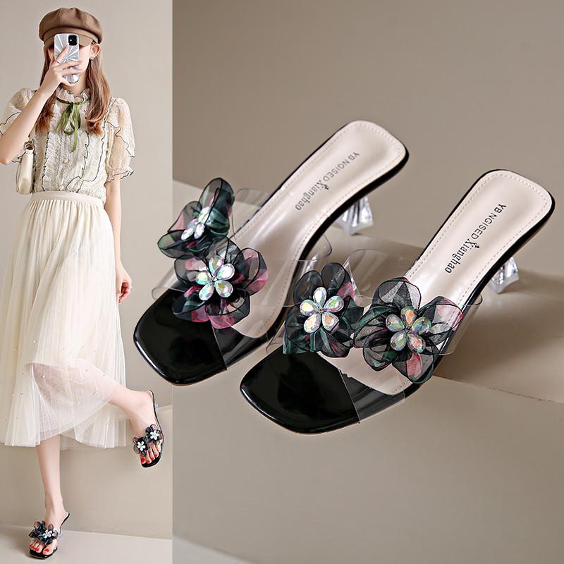 summer high heels open toe with extremely high heels