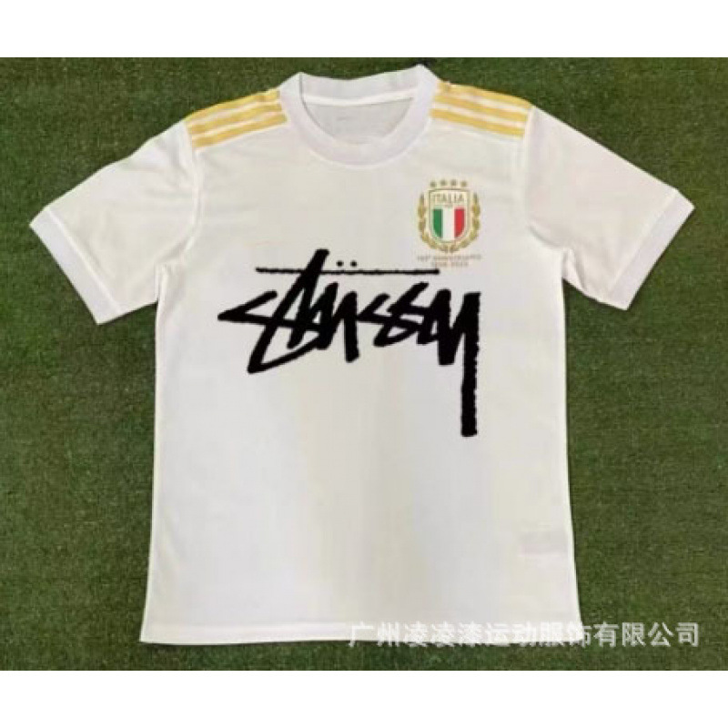 Stussy x Italy Retro 2006 Home Jersey White