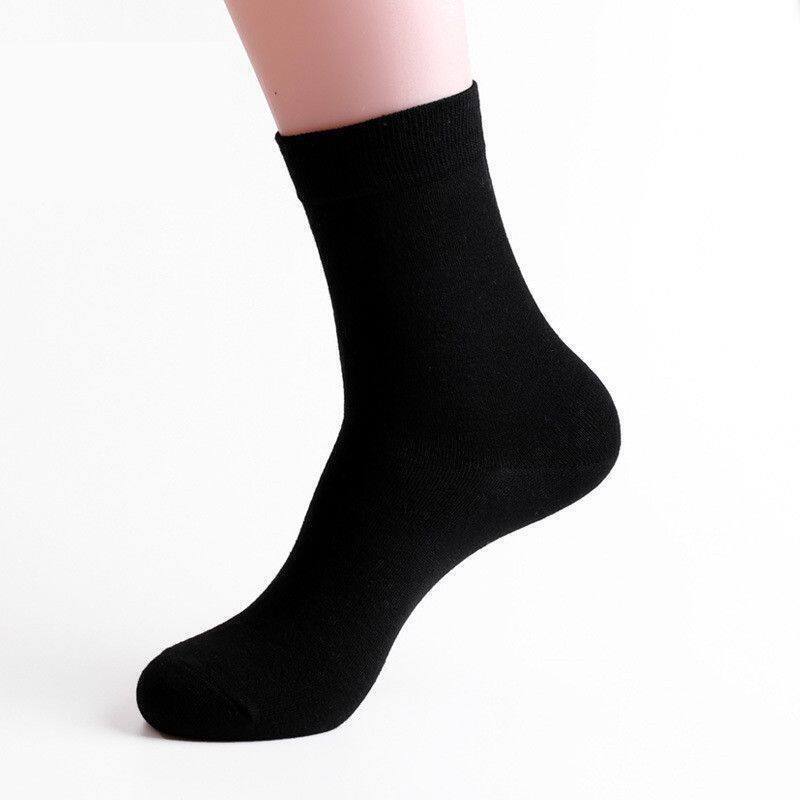 Cross-Border Wedding Photography Men's Mid-Calf Spring/Summer Black Socks Women's White Cotton Business Socks Men's Wedding Socks
