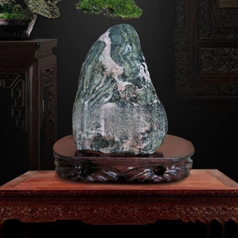 泰山石敢当泰山风水原石过门靠山石头房屋补角家居饰摆件