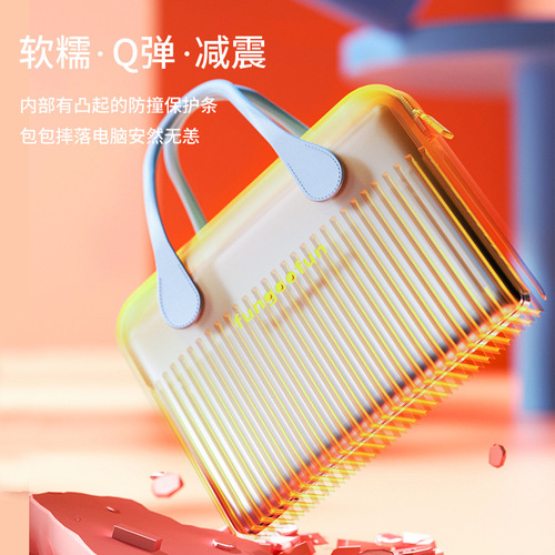 Vincent-style MacBook business laptop bag, notebook storage commuting couple fashion MateBook computer bag