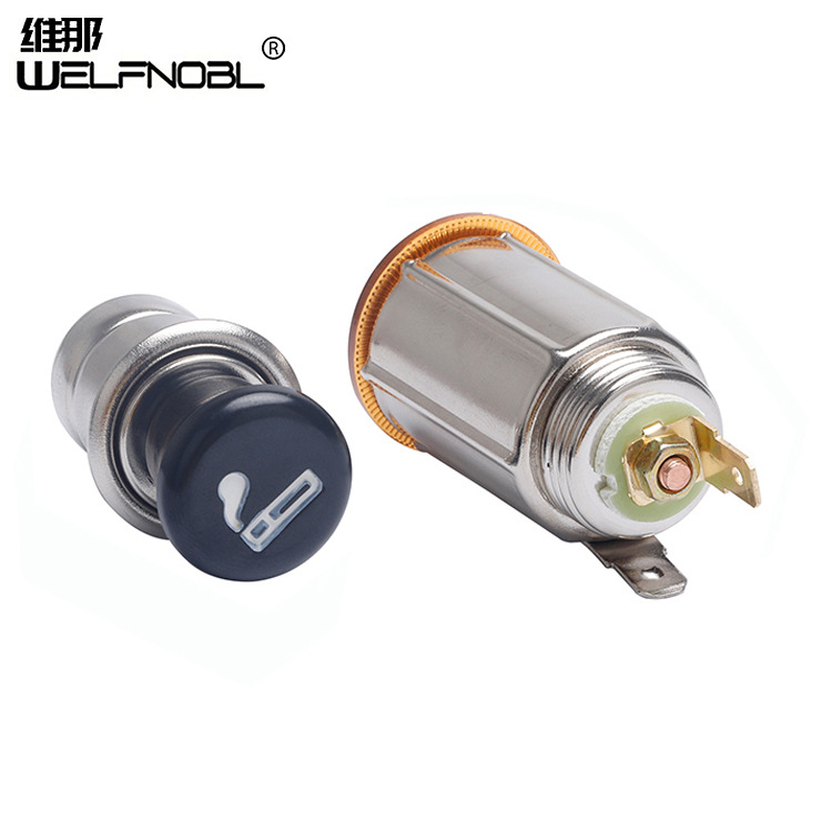 Source supply cigarette lighter socket mother Seat car charger mother seat yacht bus car ship General