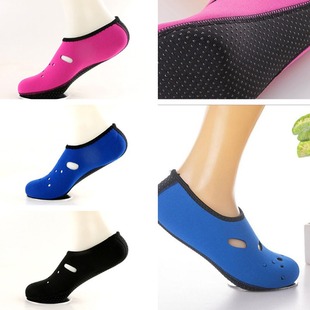 diving socks beach shoes socks snorkeling shoes surf quick-drying non-slip bubble hot spring soft bottom waterproof female cut swimming shoes