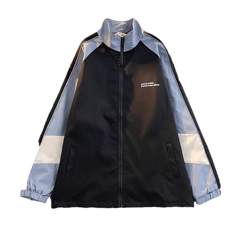 Otoño ins hip hop béisbol uniforme hombres y mujeres marca de moda suelta Harajuku estilo pareja deportes herramientas chaqueta superior