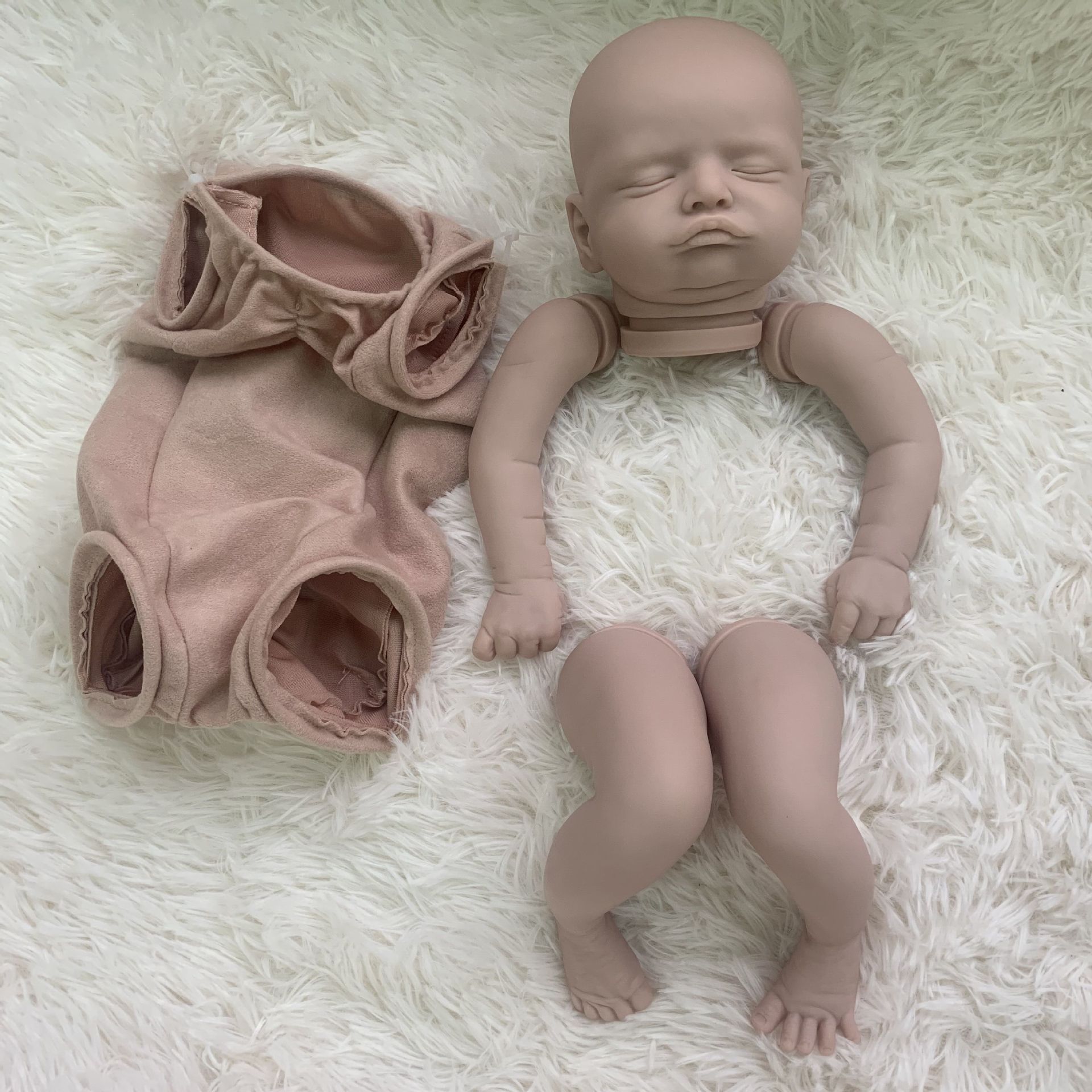 19 pulgadas renacer muñeca kit Rosalie simulación bebé renacer muñeca molde rolisa