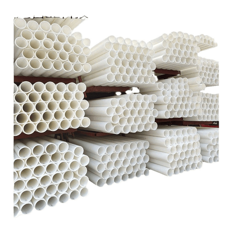 pe穿线管白色hdpe塑料波纹管电力管地下通信管实壁管热熔管pvdf管