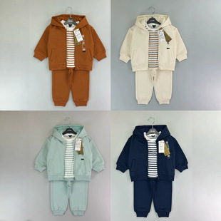 babyclothes ��Ůͯ�l�����b3�����bbaby boy jacket 3pcs set