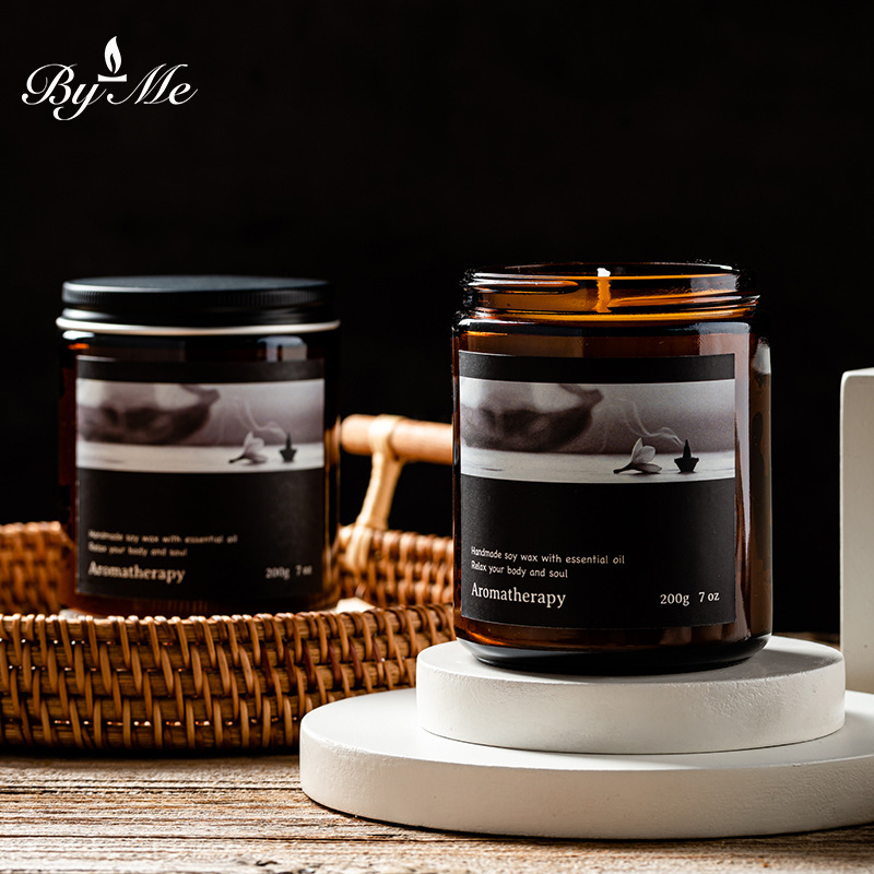 Byme Aromatherapy Series Large Soy Wax Scented Candle for Home Bedroom Desktop Smokeless Fragrance Decoration Candle Cup Byme Aromatherapy Series Large Soy Wax Scented Candle for Home Bedroom Desktop Smokeless Fragrance Decoration Candle Cup