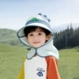 儿童夏季大帽檐女童护脖帽