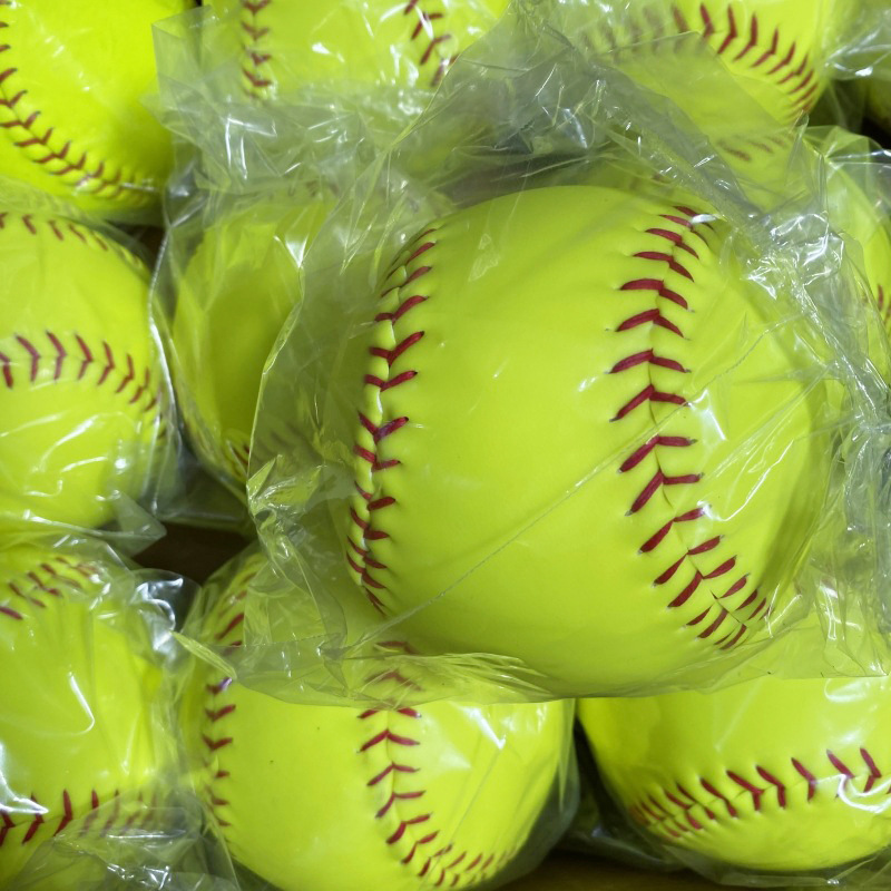 softball softball 12 inch standard cowhide PVC two-layer leather can be set baseball training game professional