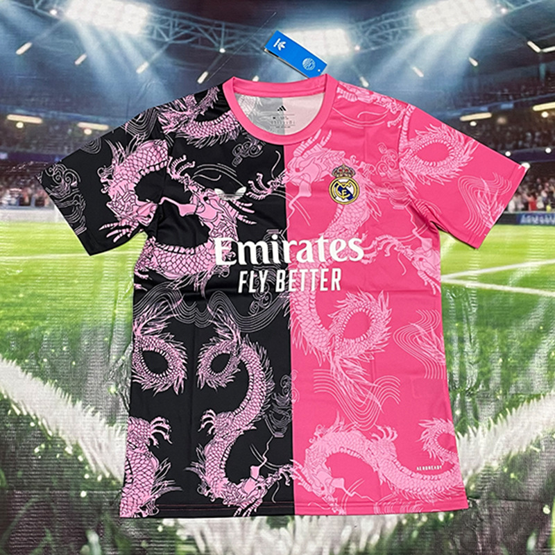 Nuevo Real Madrid Real Madrid Camiseta de fútbol local y visitante Camiseta Edición para fanáticos Edición especial personalizada Venta al por mayor transfronteriza
