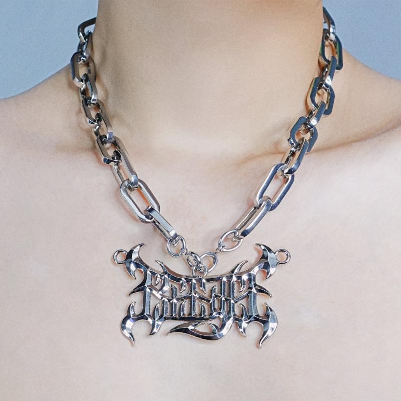 Metal Boyunbağı — Qadın Üçün Zəncirli Boyunbağı