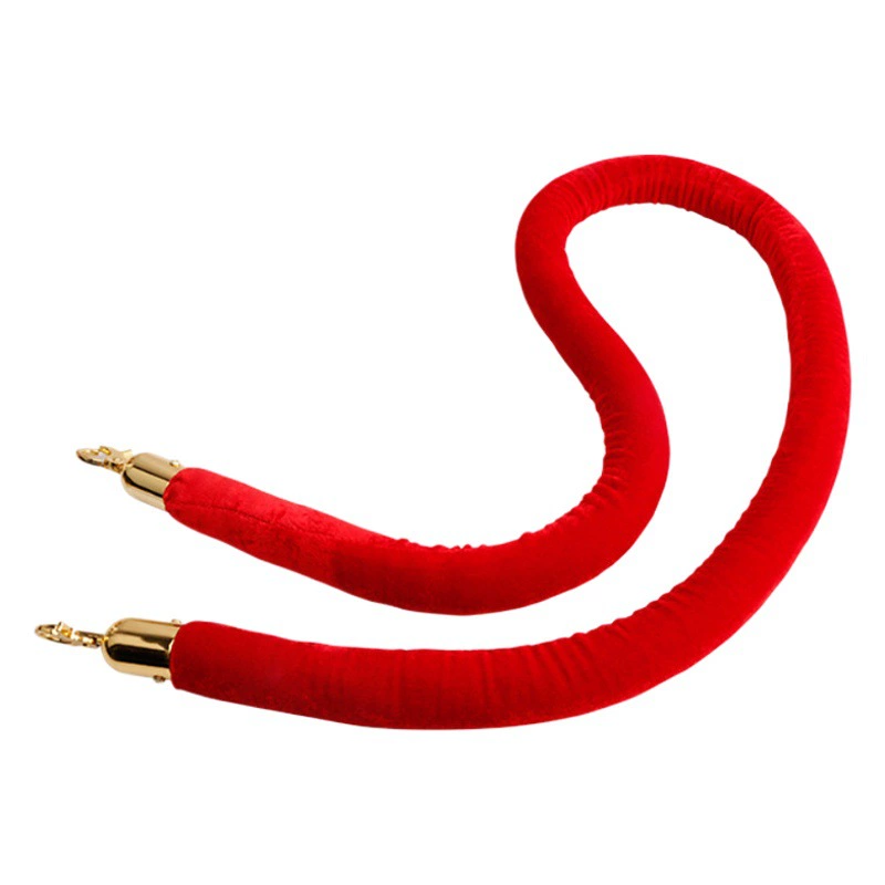 Перила бархатный шнур 1,5 м банковская колонна изолирующий ремень консьерж стойка шнур ручная нержавеющая сталь крюки перила