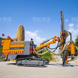 多角度履带式潜孔钻机矿山爆破基坑护坡锚固岩石钻孔打桩一体机