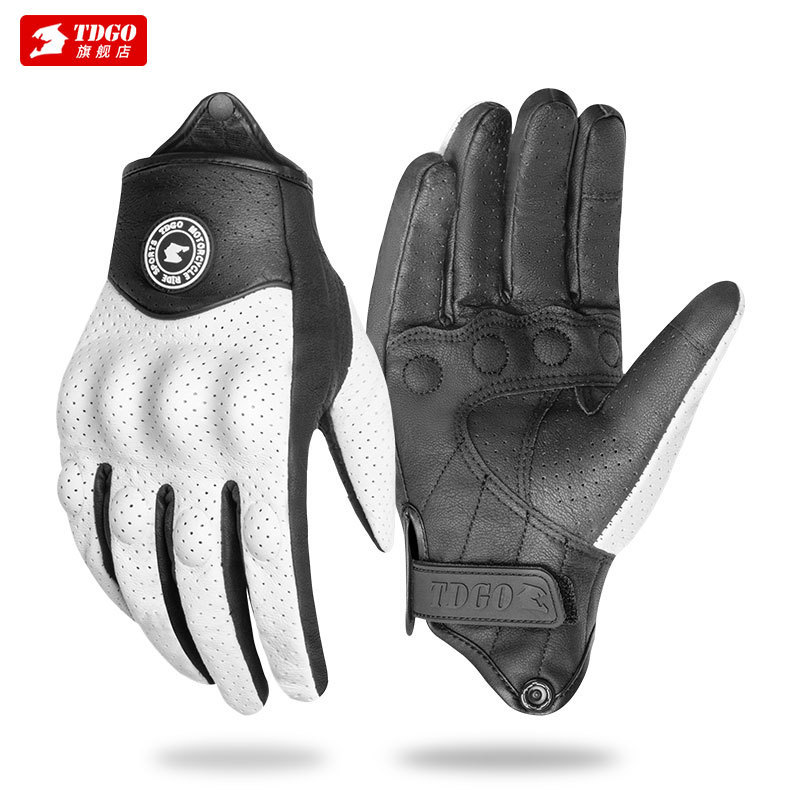 Motorcycle Riding Gloves Motorcycle Retro Cruise Rainproof Waterproof Summer Breathable Rider All Seasons Universal for Men and Women
