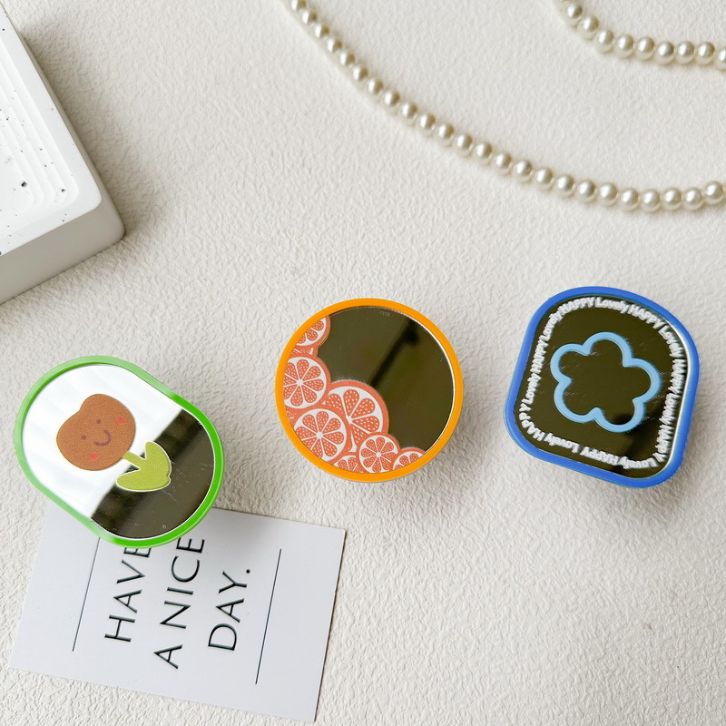 33g Weight Airbag Bracket Classification Plastic Material Fruit, Flower Pattern Cute Style Cute Fruit Flower Plastic Airbag Bracket 3
