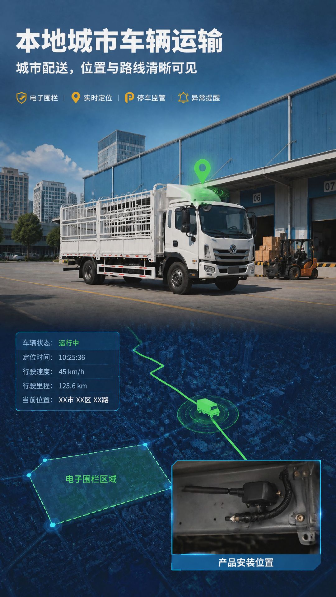 4g Beidou Satellite Locator Rtk High-Precision Solar Charging Fleet Management Container Ship Locator