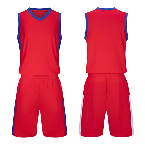 Men's Basketball Uniform Set - Training Tank Top and Competition Shirt - Summer Basketball Training Camp - Quick-Drying Loose-Fitting Jersey