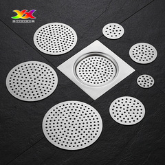 304 stainless steel floor drain cover circular bathroom shower filter screen square kitchen sink cover sewer cover