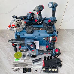 (Order No. 272) Foreign Trade Excellent Series Lithium Brushless Tools 6 Pieces suit Power Tools D