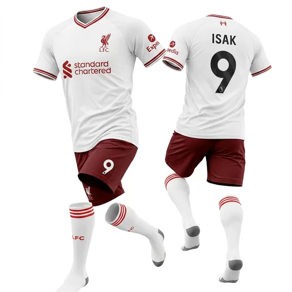 2627 season sports quick-dry club No. 11 Salah jersey sports team uniform Liverpool home football jersey
