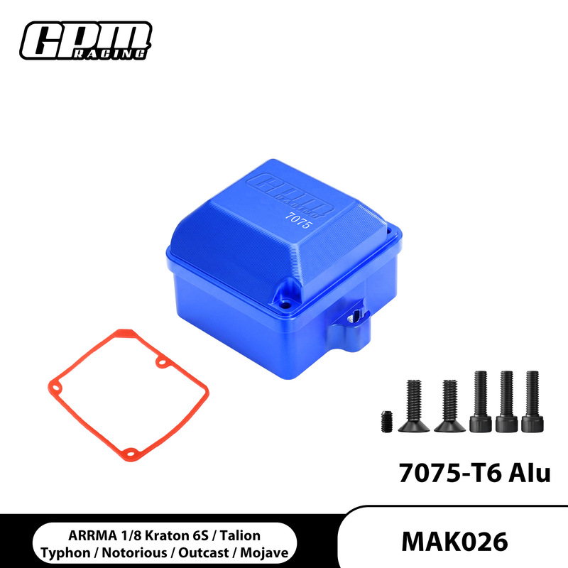 Remote control car ARRMA Carton vagrant Tyrone Typhoon bully aluminum alloy 7075 receiving box Remote control car ARRMA Carton vagrant Tyrone Typhoon bully aluminum alloy 7075 receiving box