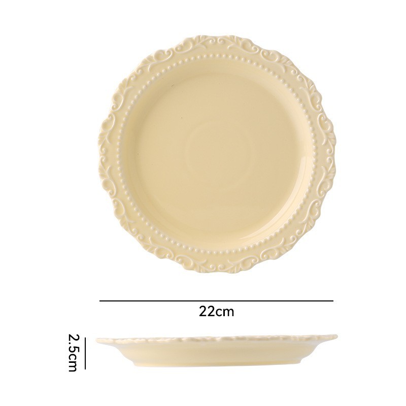 Amarillo de disco claro de 8,6 pulgadas