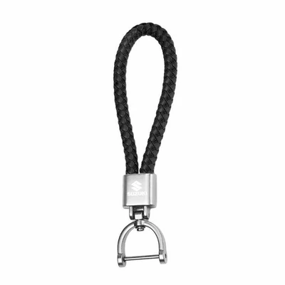 Modified Key Protective Case | Dəbilqə (Kaska) aksesuarları - black-keychain-suzuki-logo